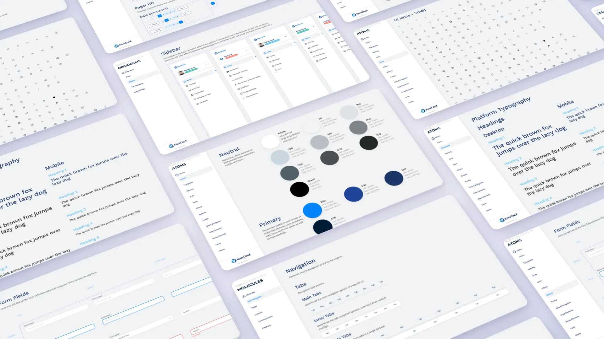 Design system Flow