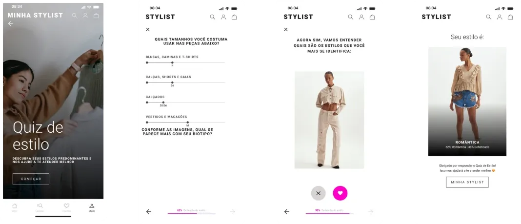 Personal Stylist walkthrough